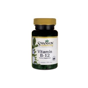 Vitamin B-12 500mcg - 100caps.