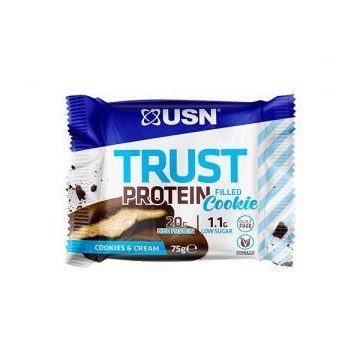 Trust Filled Cookie - 75g - Cookies & Cream  ( 12 szt w box )
