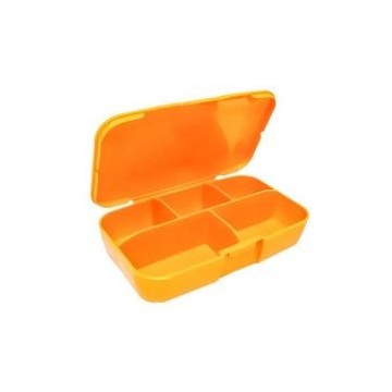 Pudełko na Suplementy - Pomarańczowe