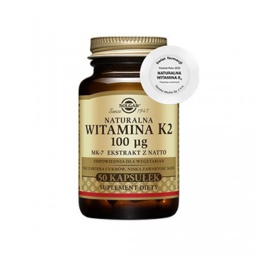 Vitamin K2 100IU - 50vcaps. PL