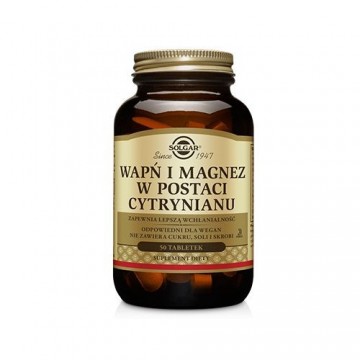 Wapń Magnez (w postaci cytrynianu) - 50vtabs. PL Calcium Magnesium in form of Citrate - 2