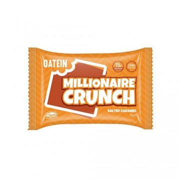 Baton Proteinowy Millionaire Crunch - box 12 x 58g - Salted Caramel ( Set 10 + 1 free ) - 2