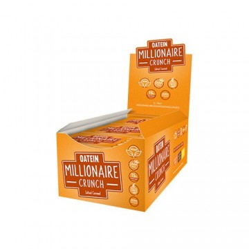 Baton Proteinowy Millionaire Crunch - box 12 x 58g - Salted Caramel ( Set 10 + 1 free ) - 2