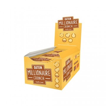 Baton Proteinowy Millionaire Crunch - box 12 x 58g - Banoffee Caramel ( Set 10 + 1 free ) - 2
