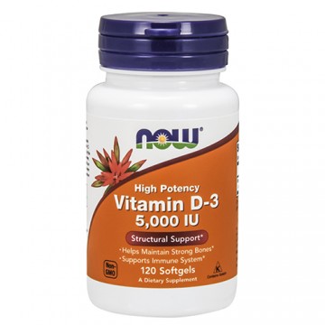 Vitamin D3-5000 IU - 120...