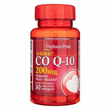 Coenzyme Q-10 200mg - 30softgels. - 2