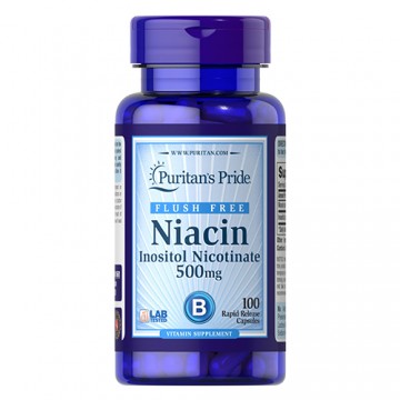 Niacin Flush Free - 500mg - 100caps - 2