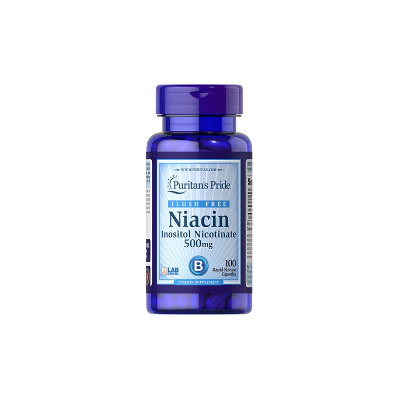 Niacin Flush Free - 500mg - 100caps