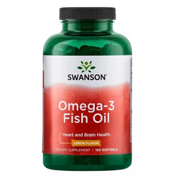 Omega-3 Fish Oil - 150softgels - Lemon - 2