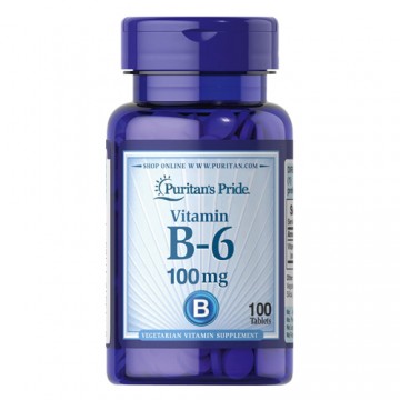 Vitamin B-6 100mg - 100tabs.