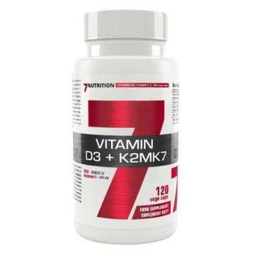 Vitamin D3 + K2MK7 - 120vcaps.