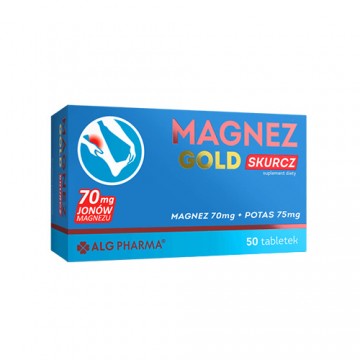 Magnez Gold Skurcz - 50tabs - 2