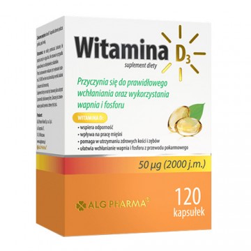 Vitamin D3 - 120caps.