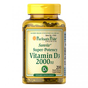 Vitamin D3 2000 IU -...