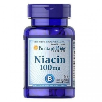 Niacin - 100mg - 100tabs.