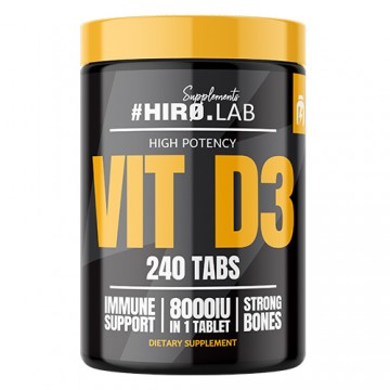 Vitamin D3 8000IU - 240tabs.