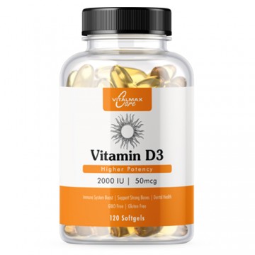 Vitamin D3 2000IU - 120...
