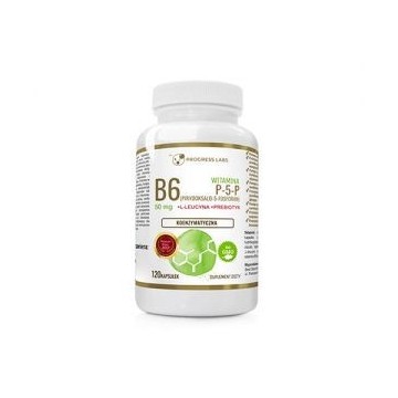 Vitamin B6 (P-5-P) 50mg + Inulina - 120caps