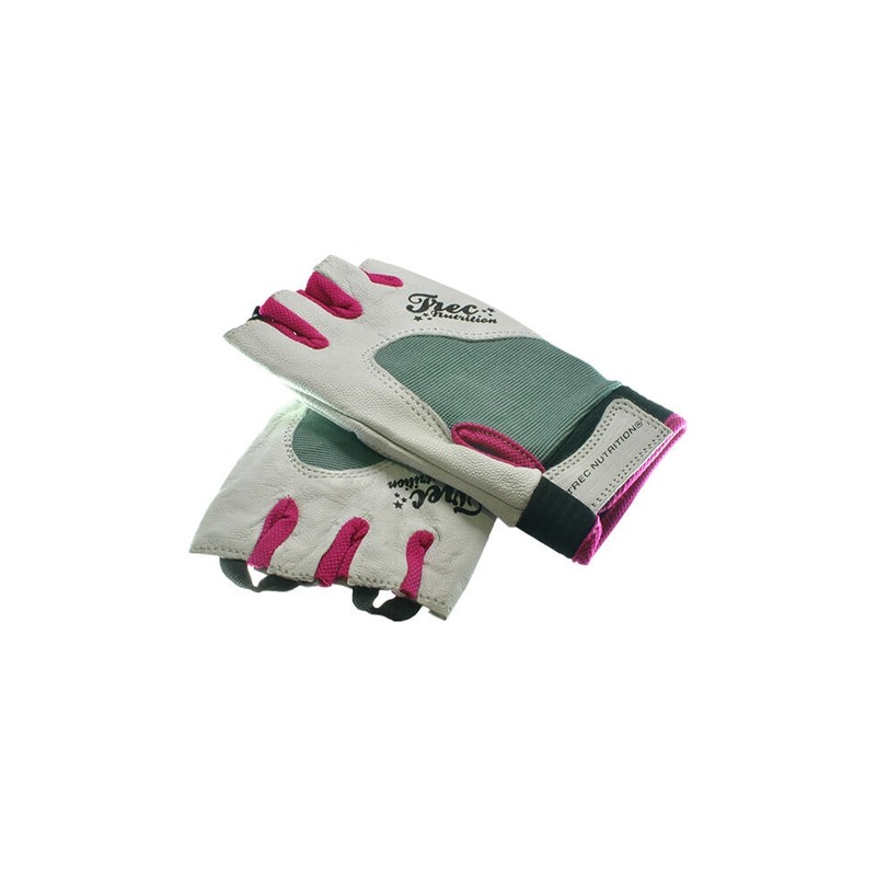 Gloves - Trec - Women's - White/Gray - XS