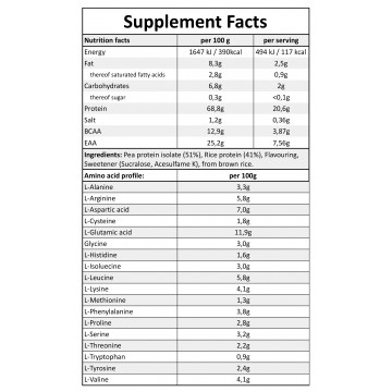 Vegan Protein - 1000g - Chocolate - 2