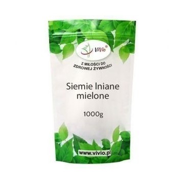 Siemię Lniane Mielone - 1000g (flax meal)