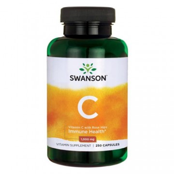 Vitamin C 1000mg with Rose Hips - 250caps. - 2