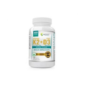 Vitamin K2 MK-7 Natto 100mcg + D3 50mcg - 120tabs