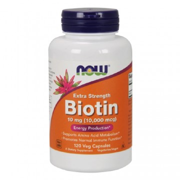 Biotin 10mg Extra Strength - 120vcaps. - 2
