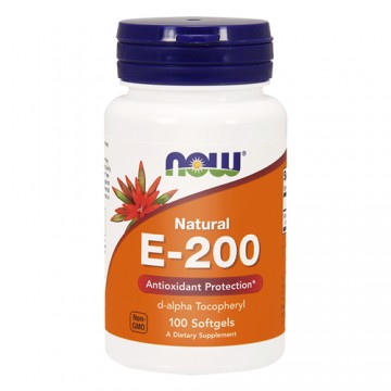 Natural E-200 - 100softgels - 2