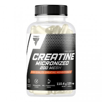 Creatine Micronized 200 Mesh - 120caps. - 2