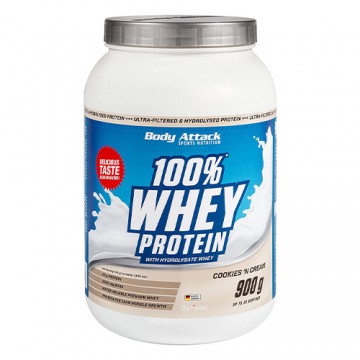100% Whey Protein - 900g -...