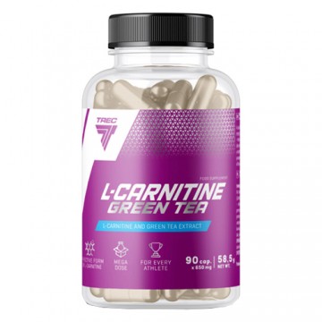 L-Carnitine + Green Tea - 90caps. - 2