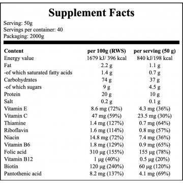 Mass Active - 2000g - Chocolate - 2