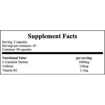 L-Carnitine Therm - 90caps. - 2