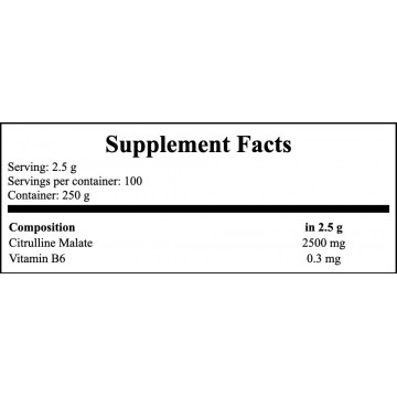 Base Lane Citrulline Malate - 250g. - 2