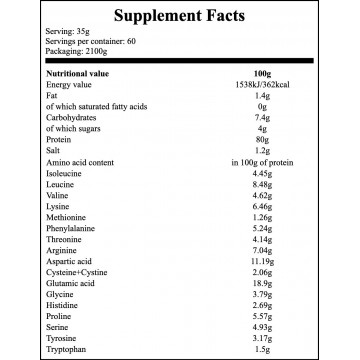 Soja Protein Łowickie - 2100g - Banana - 2