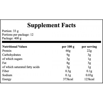 Slim Line - 400g - Banana - 2