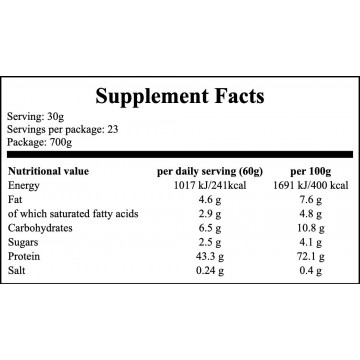 WPC 80 Standard - 700g - Chocolate-Nuts - 2