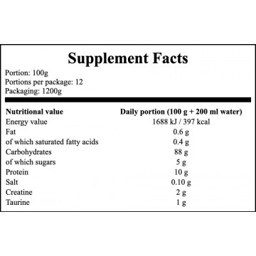 Mass Up - 1200g - Banana - 2