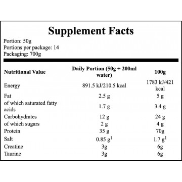 Muscle Up Protein - 700g - Chocolate - 2