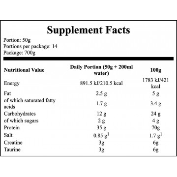 Muscle Up Protein - 700g - Vanilla - 2