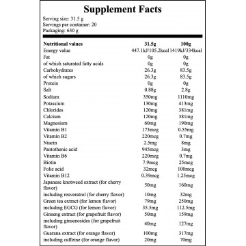 Iso Active - 630g - Grapefruit - 2