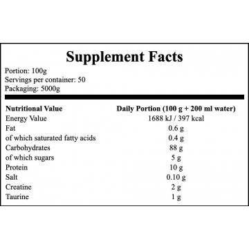 Mass Up - 5000g - Vanilla - 2