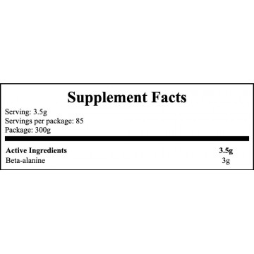 Beta Alanine Xtra - 300g - Apple - 2