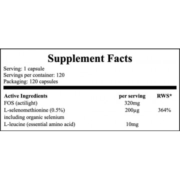 Selen Organiczny 200mcg - 120caps - 2