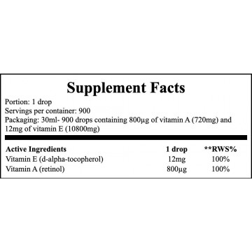 Vitamin A + E Forte - 30ml - 2