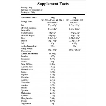 Real Whey - 700g - Banana - 2