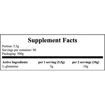 Glutamine - 500g - Orange - 2