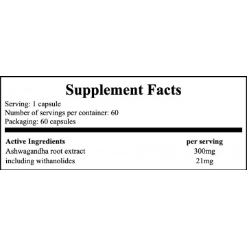 Ashwagandha - 60caps - 2