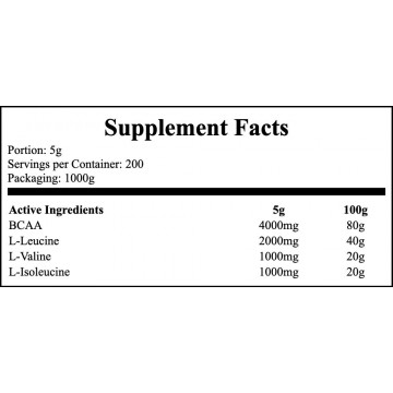 BCAA 2-1-1 - 1000g - Lemon - 2